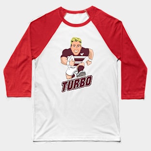 Manly Sea Eagles - Tom Trbojevic - TURBO Baseball T-Shirt